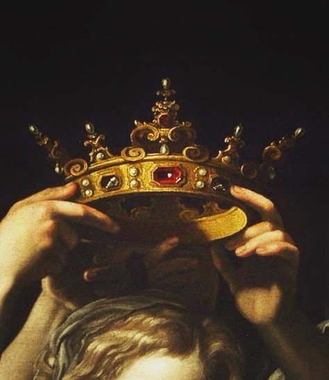 Kings And Queens Art, King Picture, Dark Academia Art, Crown Aesthetic, Queen Aesthetic, Louis (one Direction), Queen Art, Kings And Queens, Christian Memes