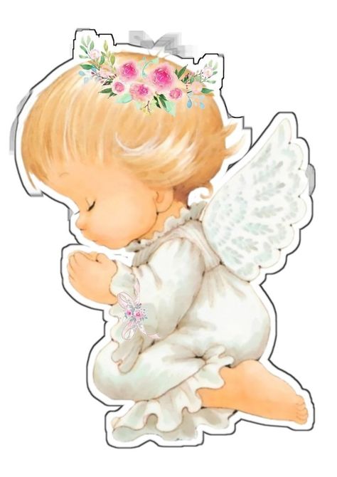 Black Forest Decoration, Angel Baby Cartoon, Christening Cake Designs, Batman Cake Topper, Angel Cartoon, Baby Food Jar Crafts, Watercolor Angel, Baby Shower Wreath, Marianne Design Cards