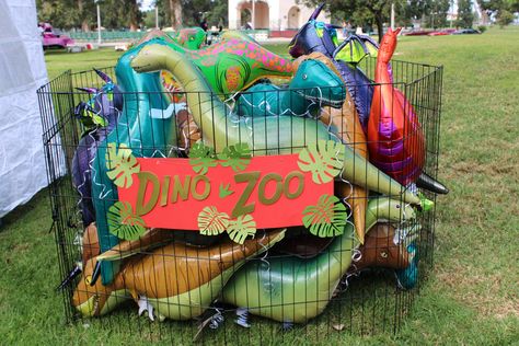 Dino Pool Party Ideas, Fourocious Birthday Party, Cowboy Dinosaur Party, Outdoor Dinosaur Birthday Party, Dinosaur Decorations Party, 3 Rex Birthday Party Boy, Dinasour Birthday Ideas, Three Rex Birthday Party Boy, Dinosaur Pinata