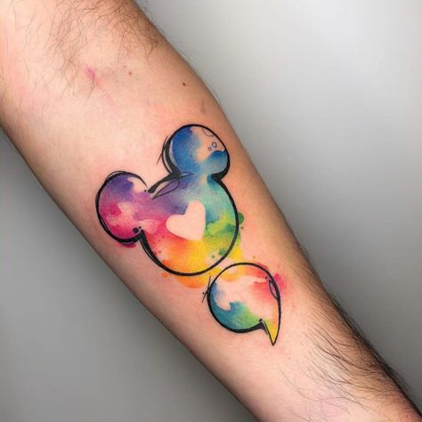 UPDATED: 40 Iconic Mickey Mouse Tattoos (November 2020) Disney Tattoos Mickey, Disney Tattoos For Men, Mickey Tattoo, Mouse Tattoo, Mickey Mouse Tattoo, Lantern Tattoo, Knight Tattoo, Mouse Tattoos, Semicolon Tattoo