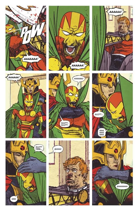 Mr Miracle, Mitch Gerads, Mister Miracle, Tom King, Big Barda, Comic Style Art, Arte Dc Comics, Dc Comics Artwork, Superhero Wallpaper