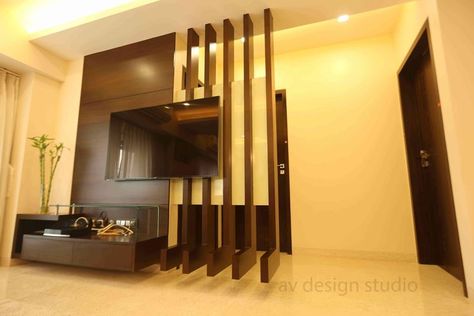 Tv Partition, Dividers Ideas, Hall Interior Design Living, Modern Partition, Room Partition Wall, Partition Ideas, Wall Partition Design, Wall Partition, Divider Ideas