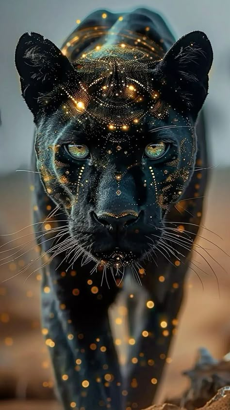 Fantasy Panther, Beautiful Wallpapers Backgrounds Nature, Panther Spirit Animal, Black Panther Aesthetic, Panther Aesthetic, Black Panther Cat, Panther Cat, Black Panther Art, Panther Art