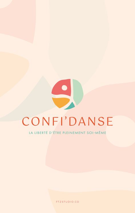 Création de l'identité visuelle de Confi'danse. La thérapie par le mouvement. Ici le logo principal. #branding #logo Dance Logo, Medical Logo, Modern Dance, Brand Identity Design, Art Logo, Identity Design, Logo Inspiration, Design Logo, Custom Logos