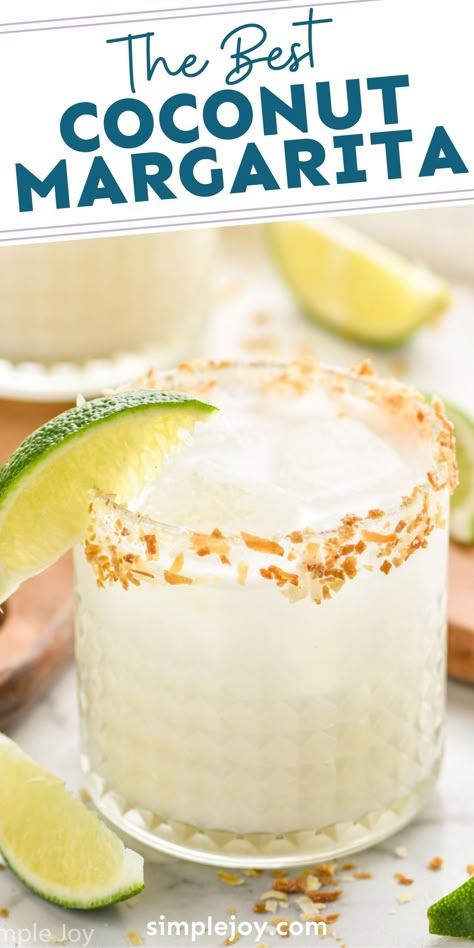 Coconut Margarita Recipe, Coconut Tequila, Coconut Vodka, Coconut Margarita, Flavored Rum, Coconut Drinks, Food Summer, Tequila Drinks, Summer Corn