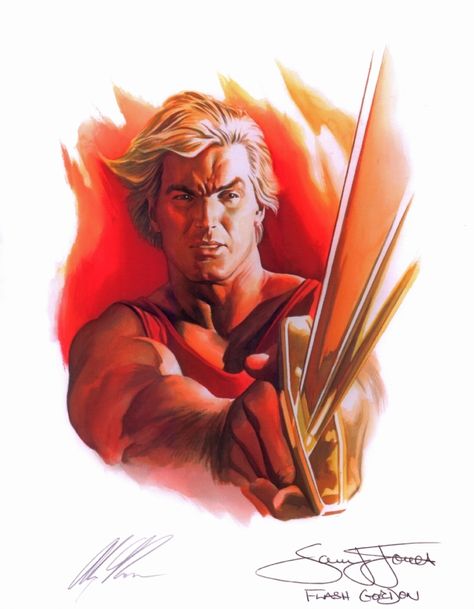 Comic Book Writer, 70s Sci Fi Art, Flash Gordon, Alex Ross, Flash Art, American Comics, Comic Book Artists, Comic Book Characters, Fun Comics