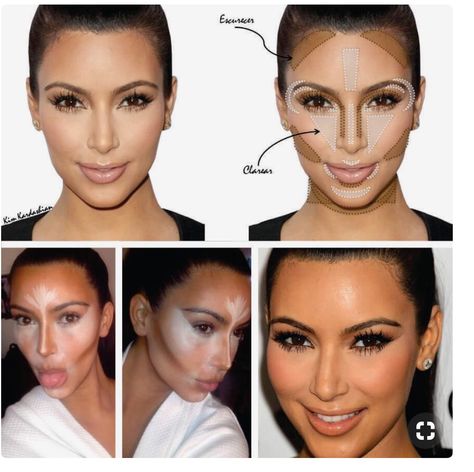 Baking Makeup Technique, Kim Kardashian Makeup Tutorial, Kim Makeup, Kardashian Makeup, Baking Makeup, Kim Kardashian Makeup, Beauty Make-up, Pinterest Makeup, Trendy Makeup