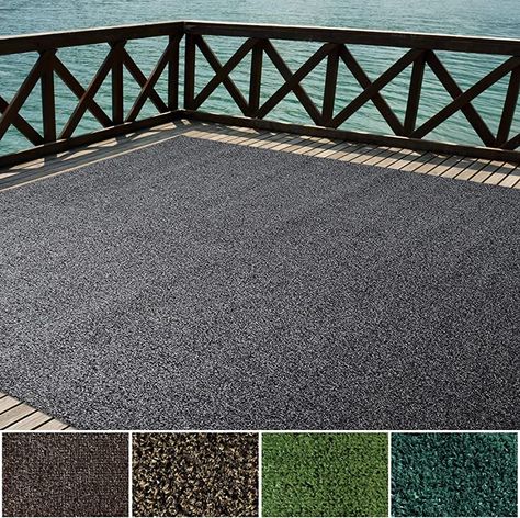 iCustomRug Indoor/Outdoor Turf Rugs and Runners in Black and Grey 4'X8' Low Pile Artificial Grass with Bound Pre-Finished Edges - Available in Many Other Sizes and Widths : Amazon.ca: Home Dream Backyard Patio, Turf Carpet, Grass Alternative, Patio Deck Ideas, Deck Inspiration, Grass Rug, Grass Carpet, Backyard Patio Ideas, Outdoor Chandelier