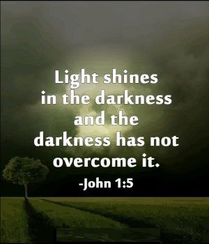 Beautiful Quotes Darkness And Light The Light Shines In The Darkness ... Scripture Quotes Faith, Psalm 91 Kjv, Light Shines In The Darkness, Bible Messages, Christians Quotes, Darkness And Light, Quotes Light, Cinema Quotes, Light A Candle