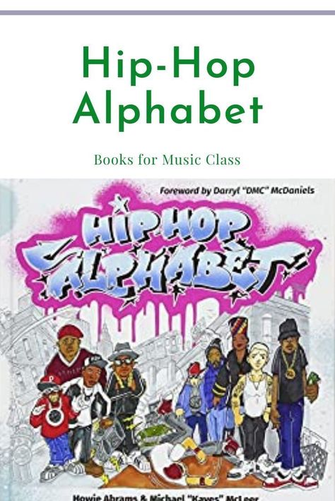 Take a wondrous alphabetical journey through the glorious history of hip-hop in this kid-friendly introduction to the music that defined a generation. Featuring clever rhymes and graffiti-style drawings by legendary artist Kaves, Hip-Hop Alphabet uses the twenty-six letters of the alphabet to educate kids about classic icons (LL Cool J, the Beastie Boys, and Jay-Z), as well as essential elements of the music and culture (DJs, microphones, and vinyl). Learn the ABCs with a beat! History Of Hip Hop, Ll Cool J, Alphabet Book, Beastie Boys, Music Class, Hip Hop Artists, Hip Hop Culture, Graffiti Styles, Classroom Themes