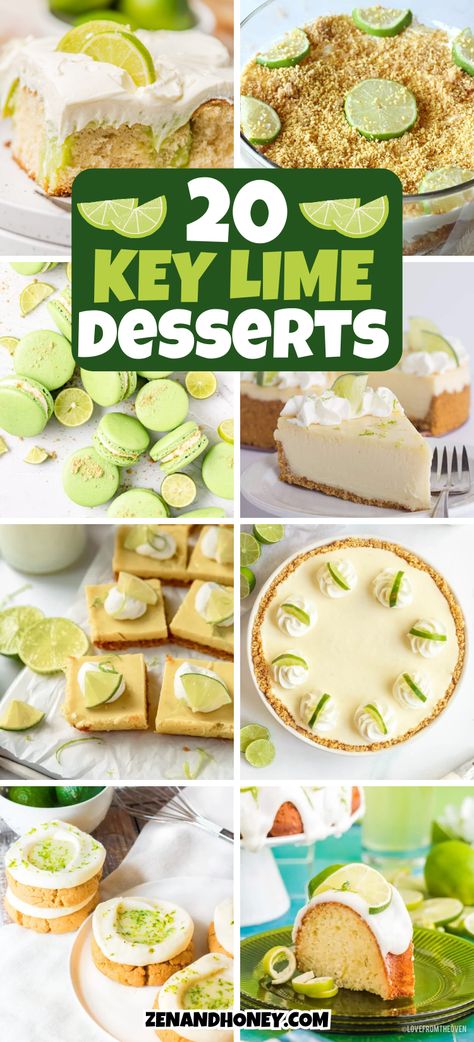 Choose from the best easy key lime desserts other than key lime pie! Easy, citrusy and fun key lime dessert recipes - from key lime pie bars, key lime poke cake, to even delicious key lime cookies there's something for every taste! Triple Key Lime Pie Recipe, Pillsbury Key Lime Pie Bars, Key Lime Pie Tiramisu, Dessert With Lime, Easy Key Lime Recipes, Key Lime Tiramisu, Key Lime Brownies, Frozen Key Lime Dessert, Mini Keylime Pie Recipe