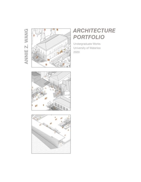 Annie Z. Wang | Undergraduate Architecture Portfolio 2020 Cover Architecture Portfolio, Architecture Undergraduate Portfolio, Portfolio Cover Design Architecture, Architectural Portfolio Cover Page, Architecture Portfolio Cover Page, Portfolio Architecture Cover, Issuu Architecture Portfolio, Architecture Portfolio Cover, Architecture Photoshop