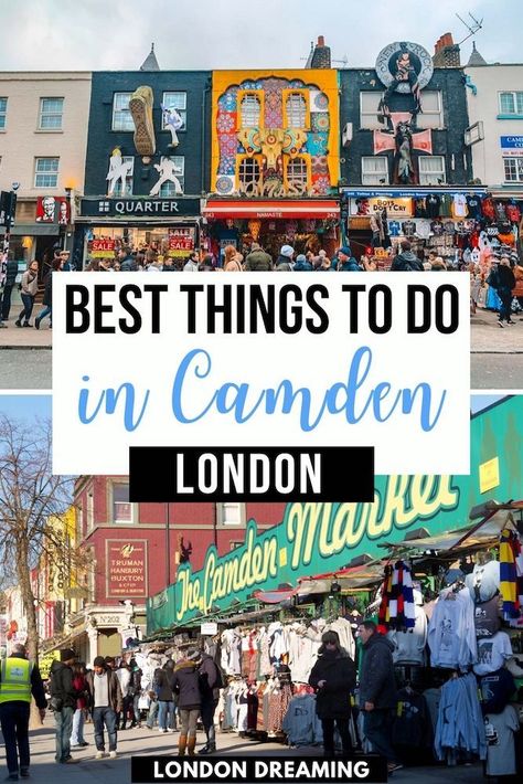 Camdentown London, London Camden, Weird Places, Places In London, Camden Market, Europe 2024, Camden London, London Itinerary, Notting Hill London