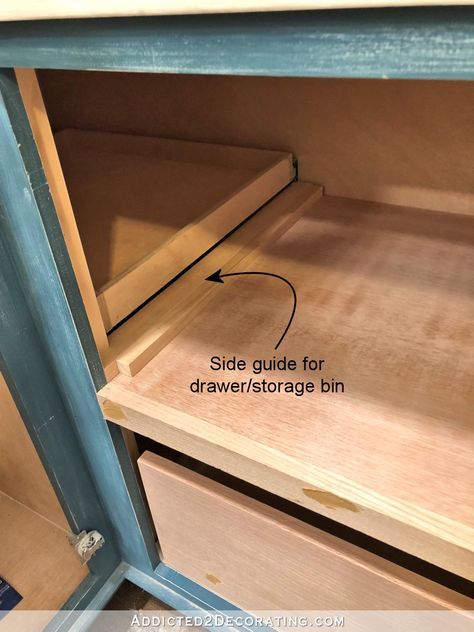 Blind Corner Cabinet Solutions, Cabinet Organization Diy, Corner Cabinet Solutions, Diy Shelves Ideas, Corner Cabinet Organization, Pantry Redo, Cabinet Solutions, Blind Corner Cabinet, Slide Out Shelves