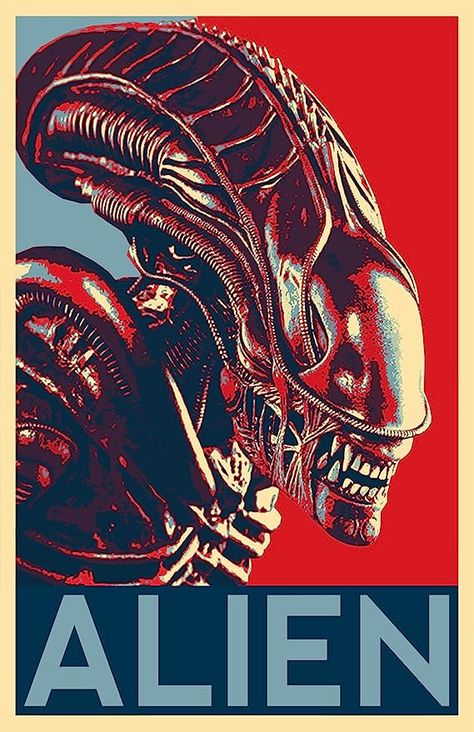 Xenomorph Illustration, Aliens Movie Art, Alien Poster, Marine Pictures, Giger Alien, Alien Xenomorph, Predator Alien Art, Monster Movie, Alien Isolation