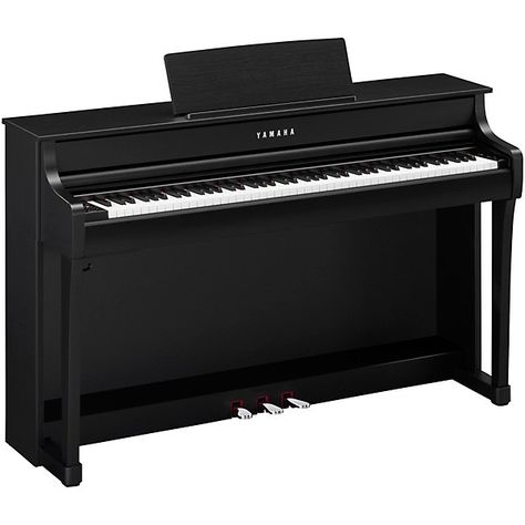 Yamaha Clavinova CLP-835 Console Digital Piano With Bench Matte Black | Guitar Center Yamaha Clavinova, Yamaha Piano, Acoustic Piano, Black Guitar, Jan 2025, Guitar Center, Digital Piano, Living Room Decoration, Decor Project