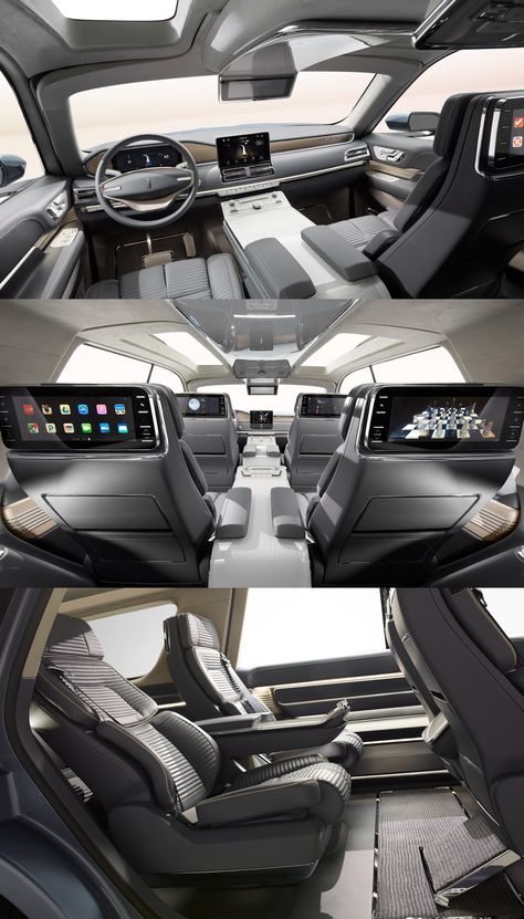 2024 Lincoln Navigator, Lincoln Navigator Interior, Lincoln Interior, Big Family Car, Car Types, Future Vehicles, Car Concept, Custom Car Interior, Lincoln Cars