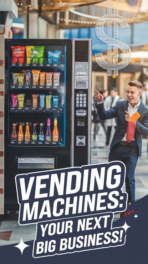 Thinking of diving into the vending machine business? ???? Learn how to start leasing or renting vending machines and coffee vending machines for a steady income stream. Whether you're interested in vending machine snacks or setting up a vending machine design that stands out, it's easier than you think to begin! #gg #incomepillar #rentavendingmachine 2025 Goal, Vending Machine Design, Vending Machine Snacks, Stable Income, Coffee Vending Machines, Vending Machine Business, Vision Board Book, Board Pictures, Soda Machines