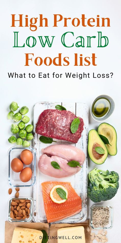 Low Carb Foods List, Carb Foods List, High Protein Foods List, Vegetarian High Protein, Protein Foods List, High Fiber Low Carb, High Protein Low Carb Diet, Veggie Diet, Easy High Protein Meals