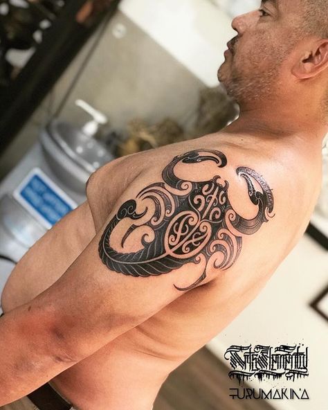 For all the Scorpios out there. Thank you to our El Salvadorian brother Ricardo for the session   Artist: Turumakina Bookings: Link in bio Salvadorian Tattoo, Maori Tattoo, Polynesian Tattoo, Link In Bio, Portfolio, Thank You, Tattoos, Instagram