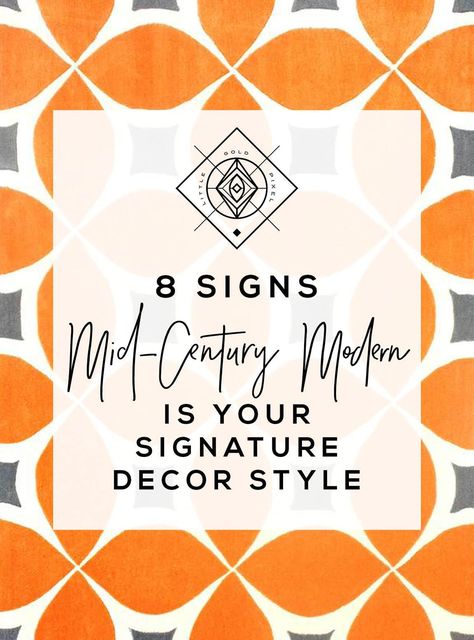 8 Signs Mid-Century Modern Decor is the Right Home Style for You • Little Gold Pixel • Click through to find out if you're compatible with Mid-Century Modern decor! Midcentury Modern Picture Frames, Mid Century Modern Gallery Wall Ideas, Mid Century Modern Fireplace Decor, Diy Mid Century Modern Decor Wall Art, Mid Century Modern Graphics, Mid Century Modern Mantle Decor, Mid Century Rugs Living Rooms, Multi Billionaire, Mid Century Modern Entryway