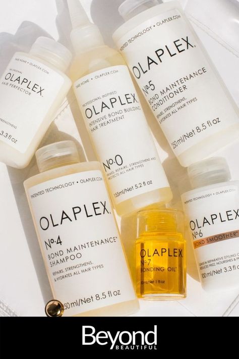 Hair Products Aesthetic, Product Aesthetic, Olaplex Products, Bonding Oil, Treat Damaged Hair, Aventura Mall, Products Aesthetic, Feed Insta, Damaged Hair Repair