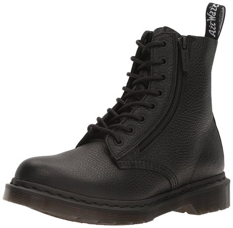 Dr. Martens Women's Pascal W/Zip Regular Boots: Amazon.co.uk: Shoes & Bags Doc Martens Pascal, Combat Boots Style, Dr Martens Womens, Patent Leather Boots, Mens Leather Boots, Combat Boot, Womens Ankle Boots, Doc Martens, Womens Uggs