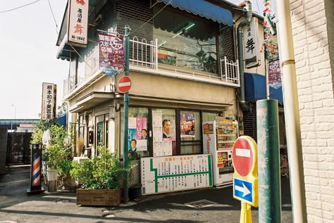 Japan Suburb, Japanese Neighborhood, Japanese Town, Nikon F3, Building Photography, Outdoor Aesthetic, Under The Rain, Scenery Background, Aesthetic Japan