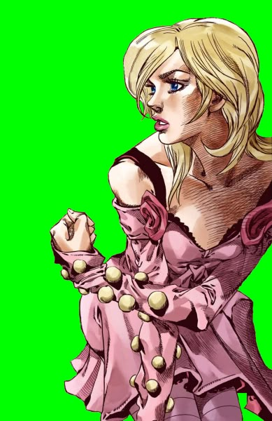 Lucy Steel is a queen 👑 Jjba Lucy Steel, Lucy Steel Jojo, Lucy Steel Icon, Jojo Poses Reference, Lucy Steel, Hirohiko Araki, Steel Ball Run, Jojo Art, Arte Ninja