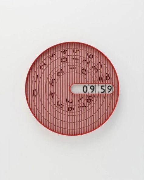 Minimal Clock, Analog Clock, Digital Clock, Time Clock, Unique Wall Clocks, Digital Clocks, Show Time, Clock Face, Vintage Clock