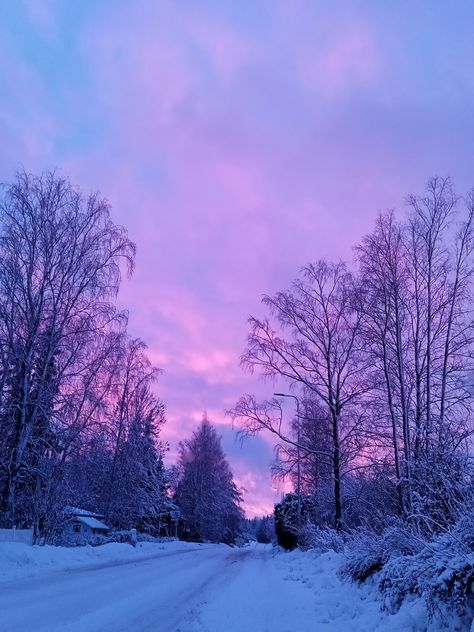 January Wallpaper, Purple People, People Eater, Violet Aesthetic, Cozy Christmas Decor, Cute Christmas Wallpaper, Bright Winter, Winter Sunset, Purple Christmas