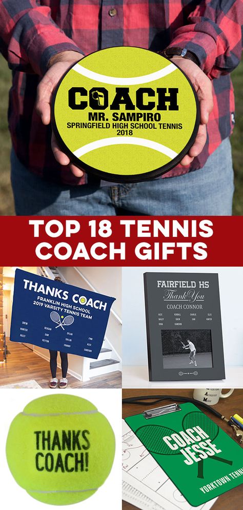 Tennis Craft Ideas, Tennis Gifts For Team, Tennis Senior Night Gifts, Tennis Gifts Diy, Tennis Coach Gift Ideas, Tennis Things, Tennis Crafts, Tennis Gift Ideas, Coach Presents