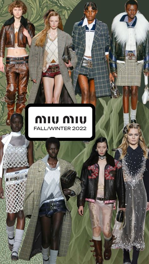 Miu miu Fall/winter 2022 #miumiu #miumiufall2022 #miumiuwinter2022 Miu Miu Winter, Winter 2022, Miu Miu, Skiing, Fall Winter