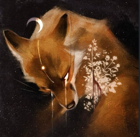 Quote Silence, Feel Deeply, Fox Artwork, Margaret Atwood, Fox Art, Arte Fantasy, Art Inspiration Drawing, Creature Art, Pretty Art