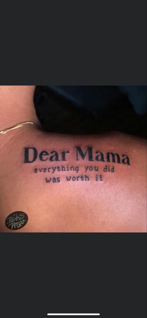 Dear Mama Quotes, Word Neck Tattoos, Pisces Tattoo Designs, Mama Tattoo, Dear Mama, Pisces Tattoos, Neck Tattoos Women, Tattoos For Black Skin, Pretty Tattoos For Women