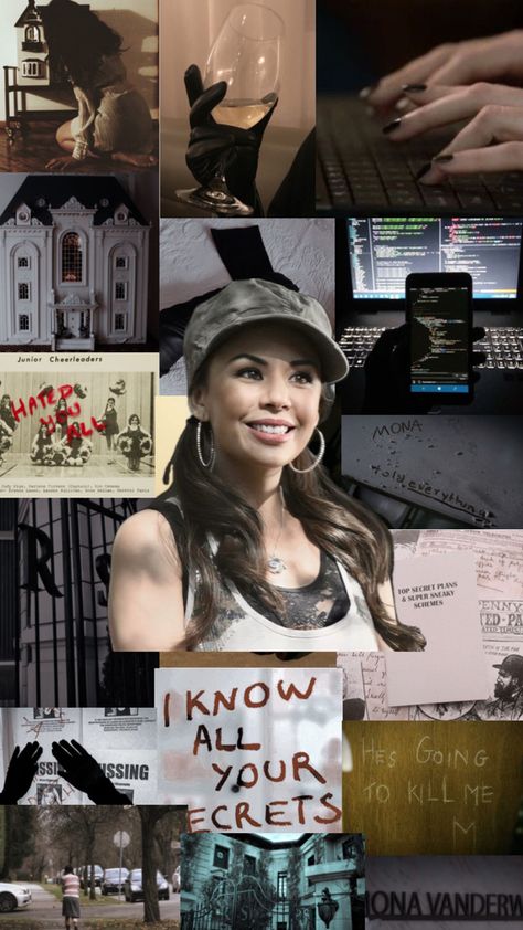 smart hacker girl aesthetic Hacker Girl Aesthetic, Mona Vanderwaal, Hacker Girl, Hacker Aesthetic, Pretty Little Liars, Aesthetic Girl, Cheerleading, Collage