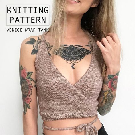 3 Needle Bind Off, Modern Knitwear, Summer Knitting Patterns, Dresses Pattern, Knit Summer, Mattress Stitch, Tank Top Pattern, Summer Sweater, Modern Knitting