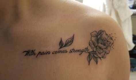 Collor Bone Tats, Collar Bone Tattoo Ideas Quotes, Chest Words Tattoos For Women, Cute Tattoos For Women Collarbone, Tattoos On The Shoulder For Women, Let Them Collar Bone Tattoo, Tattoo By Collar Bone, Meaningful Collar Bone Tattoos For Women, You Accept The Love You Think You Deserve Tattoo