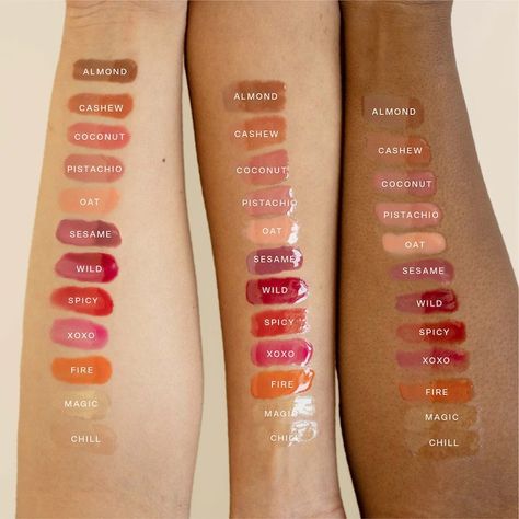 Clean ShineOn Jelly Lip Gloss - Tower 28 Beauty | Sephora Tower 28 Lip Gloss, Milky Chocolate, Chocolate Apricot, Tower 28 Beauty, Lipgloss Swatches, Tower 28, Vegan Lip Gloss, Lip Jelly, Hydrating Lip Gloss