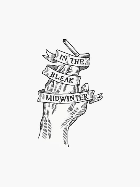 In The Bleak Midwinter Tattoo, Peaky Blinders Tattoo Design, Peaky Blinders Tattoo, In The Bleak Midwinter, Bleak Midwinter, Peaky Blinders Poster, Peaky Blinders Wallpaper, Red Right Hand, Peaky Blinders Quotes