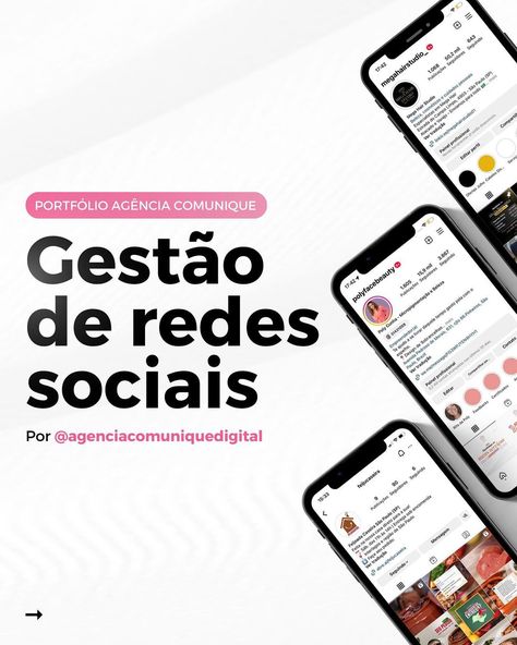 Portfólio de alguns dos nossos clientes de Gestão de Redes Sociais em Maio - Julho de 2023 🔥 Esse trabalho é a soma de: ✅Gestão de redes… | Instagram Social Media Portfolio, Designer Grafico, Novo Post, Insta Post, 13 Reasons, Insta Posts, Post Design, Instagram Template, Design Inspo