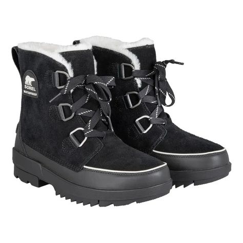 Sorel Ladies' Tivoli IV Boot | Costco Black Sorel Boots, Aztec Boots, Sorel Waterproof Boots, Winter Boots Women Waterproof, Black Moto Boots, Sorel Winter Boots, Rain Boots Women, Grey Suede Boots, Cozy Boots