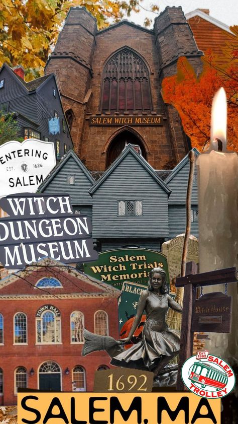 #salem #Massachusetts #salemmass Salem Core, Salem Massachusetts Aesthetic, Massachusetts Autumn, Salem Trip, Massachusetts Aesthetic, Salem Witch Museum, Salem Mass, Autumn Wallpaper, Salem Witch Trials