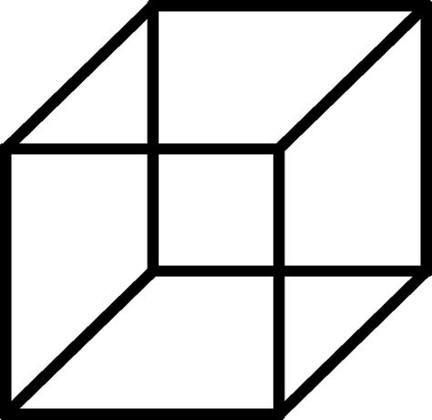 Necker Cube: Caspar Addyman's answer to What are some great optical illusions? - Quora Necker Cube, Famous Works Of Art, Sore Eyes, Visual Perception, Famous Words, Black And White Painting, Beautiful Couple, Optical Illusions, White Painting