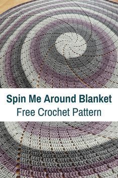 Super Quick Circular Blanket Crochet Pattern Crocheting Blanket, Household Crochet, Knitting Circle, Afghan Crochet Patterns Easy, Crocheted Accessories, Crocheted Blankets, Afghans Crochet, Heart Crochet, Crochet Geek