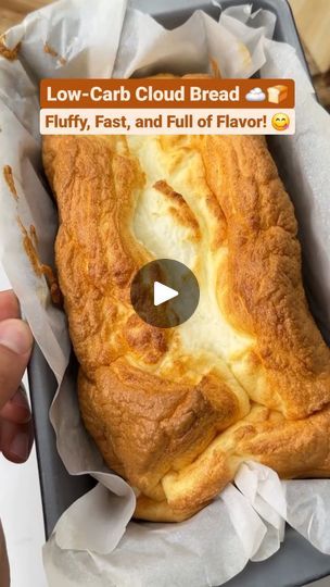 Keto Cloud Bread, Protein Bread Recipes, Blended Cottage Cheese, Egg White Powder, Slow Carb, Keto Dishes, Keto Breads, Protein Bread, Low Carb Meal Plan