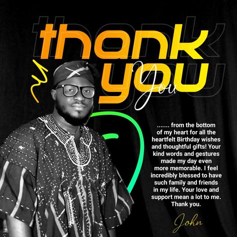 Appreciation flyer, thank you flyer Congratulations Design, Appreciation Thank You, Kind Words, New Designs, Birthday Wishes, Ghana, Thoughtful Gifts, How To Memorize Things, Contact Us