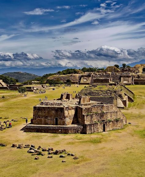 Monte Albán's ancient archaeological site in Oaxaca state, Mexico. Monte Alban Oaxaca, Monte Alban, Archaeological Site, Oaxaca