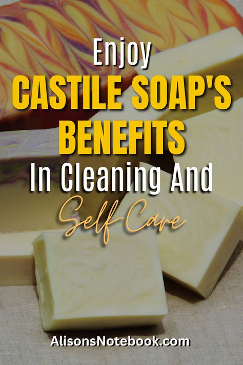 Looking to upgrade your self-care routine while keeping your home spotless? Discover the ultimate wonders of Castile Soap with Alison's Notebook! This excellent article covers all the incredible benefits of Castile Soap - from being a gentle and natural cleanser for your skin to a versatile household cleaner for your home. Learn the tips and tricks for maximizing Castile Soap's potential in your personal care and cleaning routines. Claim your free self-care checklist now! Castile Soap Benefits, Castile Soap Uses, Cleaning Routines, Natural Laundry Detergent, Natural Laundry, Natural Cleanser, Pet Shampoo, Household Cleaner, Castile Soap