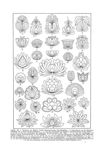 Hungarian Embroidery, Folk Art Flowers, Folk Embroidery, 자수 디자인, Zentangle Patterns, Drawing Tutorials, Embroidery Inspiration, Free Clip Art, 그림 그리기